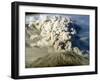 Mount St. Helen's Erupts-null-Framed Premium Photographic Print