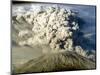 Mount St. Helen's Erupts-null-Mounted Photographic Print
