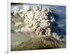 Mount St. Helen's Erupts-null-Framed Photographic Print