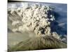 Mount St. Helen's Erupts-null-Mounted Photographic Print