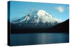 Mount St. Helens and Spirit Lake in August 1973 When its Summit Was 9,677 Ft-null-Stretched Canvas