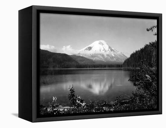 Mount St. Helens, Circa 1925-Asahel Curtis-Framed Stretched Canvas