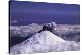 Mount St. Helens Erupting-Max Guttierrez-Stretched Canvas