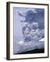 Mount St. Helens Erupting-Steve Terrill-Framed Photographic Print