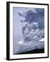 Mount St. Helens Erupting-Steve Terrill-Framed Photographic Print