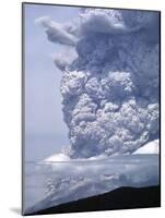 Mount St. Helens Erupting-Steve Terrill-Mounted Photographic Print