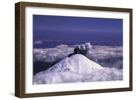 Mount St. Helens Erupting-Max Guttierrez-Framed Photographic Print