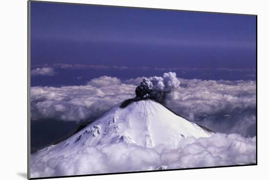 Mount St. Helens Erupting-Max Guttierrez-Mounted Photographic Print