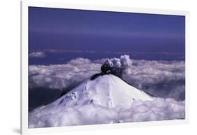 Mount St. Helens Erupting-Max Guttierrez-Framed Photographic Print