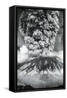 Mount St. Helens Eruption, 1980-Science Source-Framed Stretched Canvas