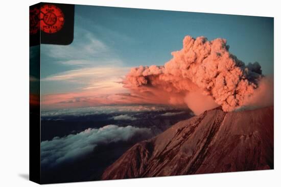 Mount St. Helens Eruption-null-Stretched Canvas