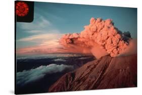 Mount St. Helens Eruption-null-Stretched Canvas