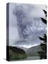 Mount St. Helens Eruption-Steve Terrill-Stretched Canvas