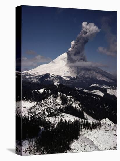 Mount St. Helens Erupts-Jim Sugar-Stretched Canvas