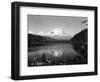 Mount St. Helens From Spirit Lake, 1923-Asahel Curtis-Framed Giclee Print