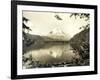 Mount St. Helens From Spirit Lake, 1923-Asahel Curtis-Framed Giclee Print