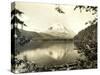 Mount St. Helens From Spirit Lake, 1923-Asahel Curtis-Stretched Canvas