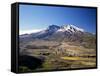 Mount St. Helens National Volcano Monument, Washington, USA-Bernard Friel-Framed Stretched Canvas