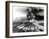 Mount St. Helens on the First Day of Eruption on May 18 1980-null-Framed Photo