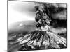 Mount St. Helens on the First Day of Eruption on May 18 1980-null-Mounted Photo