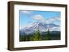 Mount St. Helens, part of the Cascade Range, Pacific Northwest region, Washington State, United Sta-Martin Child-Framed Photographic Print