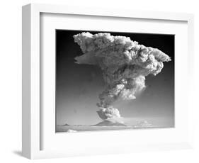 Mount St. Helens Roars to Life-null-Framed Photographic Print