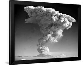 Mount St. Helens Roars to Life-null-Framed Photographic Print