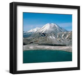 Mount St Helens-null-Framed Art Print