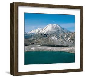 Mount St Helens-null-Framed Art Print