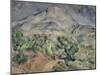 Mount St. Victoirela-Paul Cézanne-Mounted Giclee Print