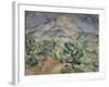 Mount St. Victoirela-Paul Cézanne-Framed Giclee Print