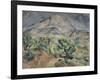 Mount St. Victoirela-Paul Cézanne-Framed Giclee Print
