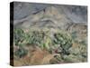 Mount St. Victoirela-Paul Cézanne-Stretched Canvas