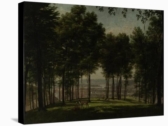 Mount Storm Park, Cincinnati, 1840-Thomas Worthington Whittredge-Stretched Canvas