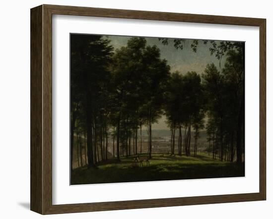 Mount Storm Park, Cincinnati, 1840-Thomas Worthington Whittredge-Framed Giclee Print