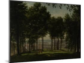 Mount Storm Park, Cincinnati, 1840-Thomas Worthington Whittredge-Mounted Giclee Print