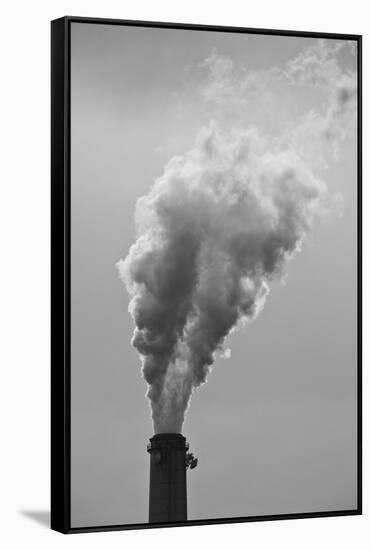 Mount Storm Power Station, West Virginia-Paul Souders-Framed Stretched Canvas