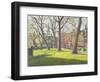 Mount Street Gardens, London-Julian Barrow-Framed Giclee Print