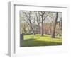 Mount Street Gardens, London-Julian Barrow-Framed Giclee Print