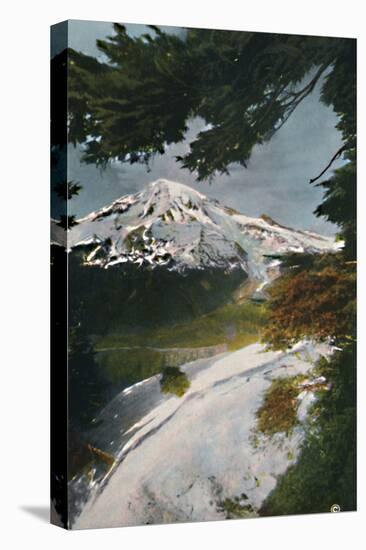 'Mount Tacoma from Eagle Peak, Washington', c1916-Asahel Curtis-Stretched Canvas