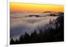 Mount Tamalpais After Sunset, Northern California-Vincent James-Framed Photographic Print