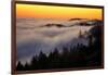 Mount Tamalpais After Sunset, Northern California-Vincent James-Framed Photographic Print