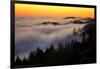 Mount Tamalpais After Sunset, Northern California-Vincent James-Framed Photographic Print