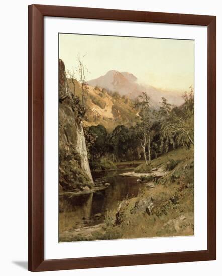 Mount Tamalpais from Lagunitas Creek, 1878-William Keith-Framed Giclee Print