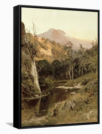 Mount Tamalpais from Lagunitas Creek, 1878-William Keith-Framed Stretched Canvas