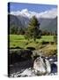 Mount Tasman and Cook Flat, Westland Tai Poutini National Park, UNESCO World Heritage Site, NZ-Jochen Schlenker-Stretched Canvas