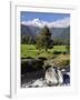 Mount Tasman and Cook Flat, Westland Tai Poutini National Park, UNESCO World Heritage Site, NZ-Jochen Schlenker-Framed Photographic Print