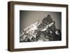 Mount Teewinot in winter, Grand Teton National Park, Wyoming, USA-Russ Bishop-Framed Photographic Print