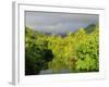 Mount Tefatua and Tropical Rainforest, Raiatea, French Polynesia, South Pacific Ocean, Pacific-Jochen Schlenker-Framed Photographic Print