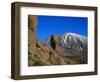Mount Teide and Las Roques, Tenerife, Canary Islands, Spain-Jean Brooks-Framed Photographic Print